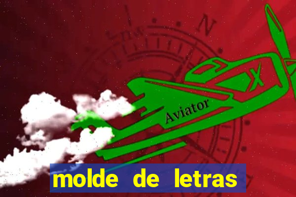 molde de letras feliz natal para imprimir